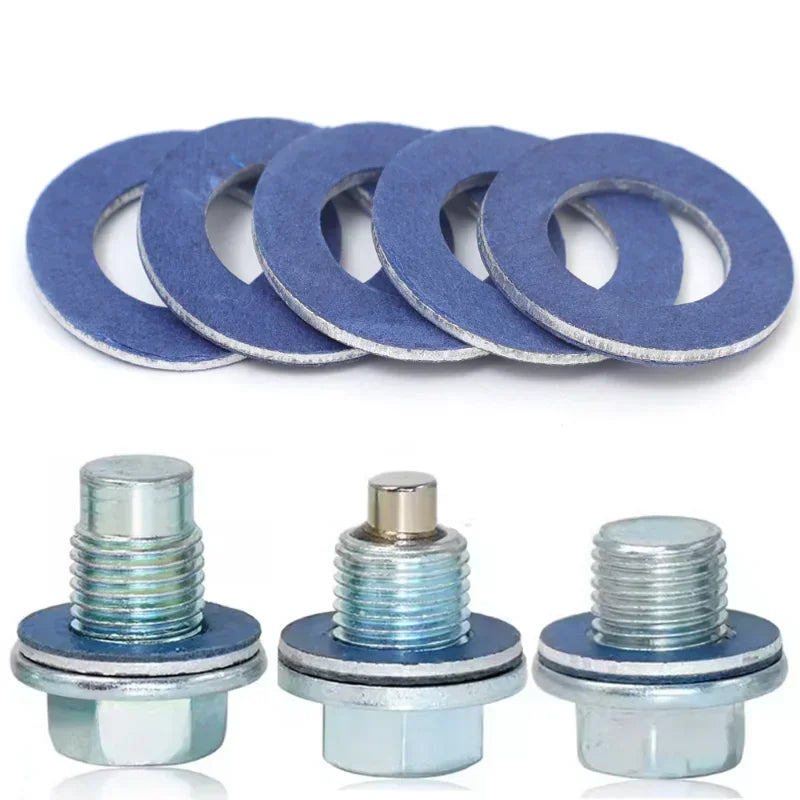 Aluminum Oil Drain Plug Gasket Crush Washer for Toyota &amp; Lexus — Engine Oil Pan Seal