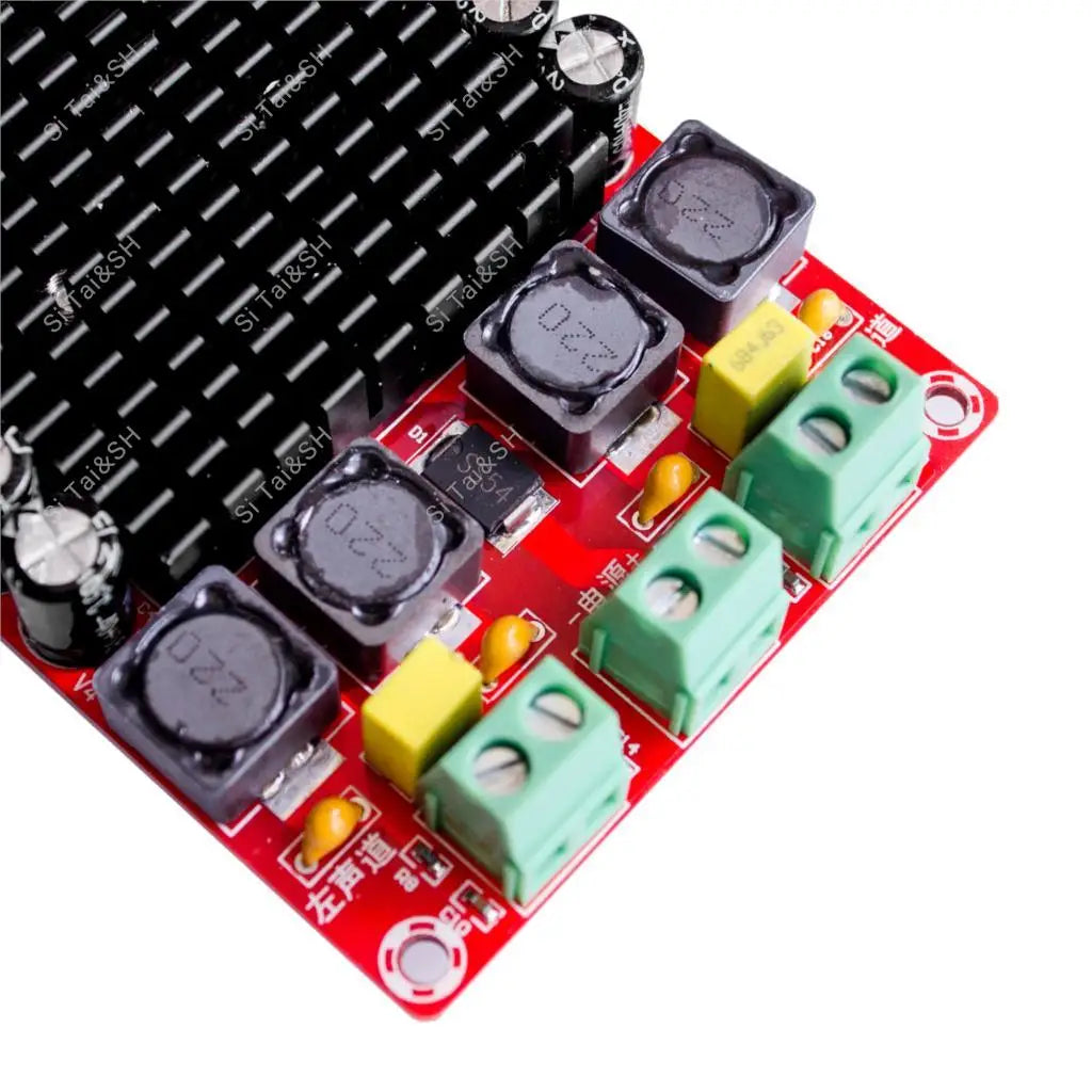 TDA7498 Class D 2x100W Dual Channel Stereo Amplifier Board – XH-M151 Digital Audio Module