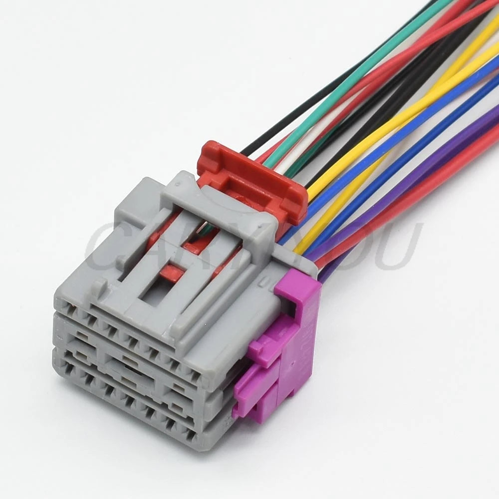 8K0972483G Automotive 17-Pin Power Seat Connector — VW / Audi Electric Seat Adjustment Control Plug