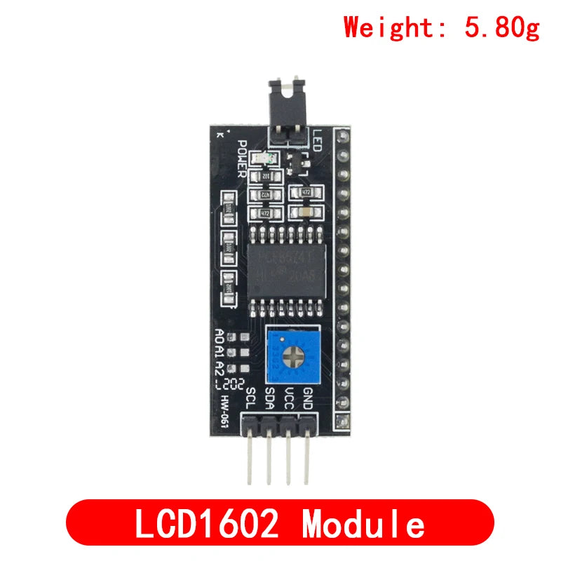 1602 LCD Module Blue/Green I2C IIC Display for Arduino UNO R3 Mega2560