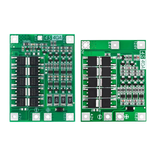 Li-ion Battery Protection Board 40A BMS for 18650 Cells ¨C Enhanced Balanced Version for DIY Battery Packs and Power Tools