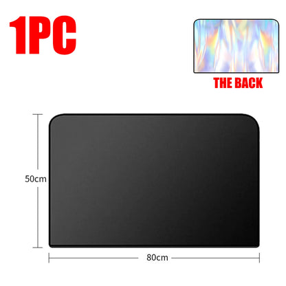 Magnetic Car Side Window Sun Shade Curtains Front/Rear Window Sun Protection Cover UV Blocking Car Privacy Curtain Accessories