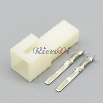 2 Pin 3mm Female Connector DJ7021-3-11/21 PA66 Automotive Car Motorcycle Wiring Harness