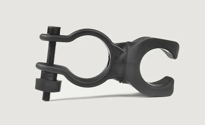 Christmas Bicycle Handlebar Flashlight Clip Holder Riding Universal 360 Degree Rotating Bike Torch Mount Clamp Grip Bracket