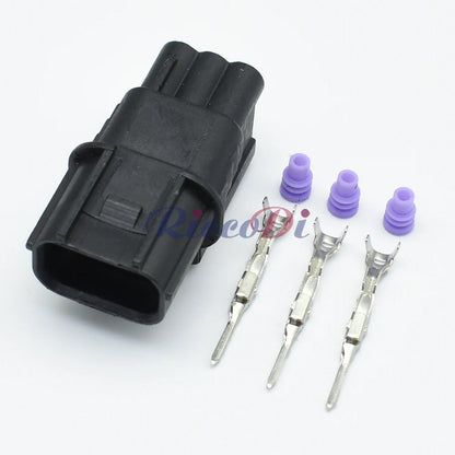 3 Pin 1.2mm Waterproof Ignition Coil Connector 6189-7037 6188-4775 DJ7032A-1.2 Car Light Socket