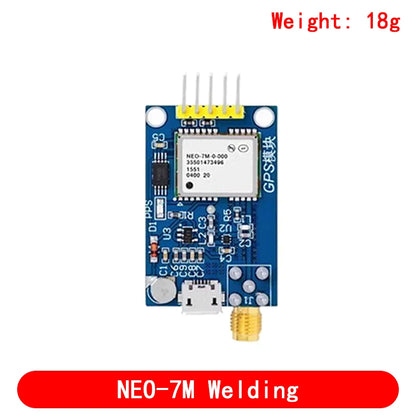 NEO-6M/7M/8M GPS Module with EEPROM Flight Control Large Antenna for Arduino