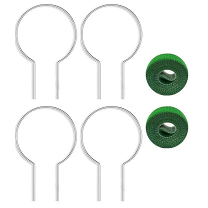 6pcs 34cm Bonsai Bracket Plant Climbing Frame Creative Flower Support Flower Arrangement Rack For Climbing Plants