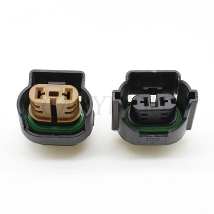 DJ7029WA/WB-2.8-21 2-Pin Waterproof Fog Light Connector for VW Audi Passat OEM 3D0 941 165A