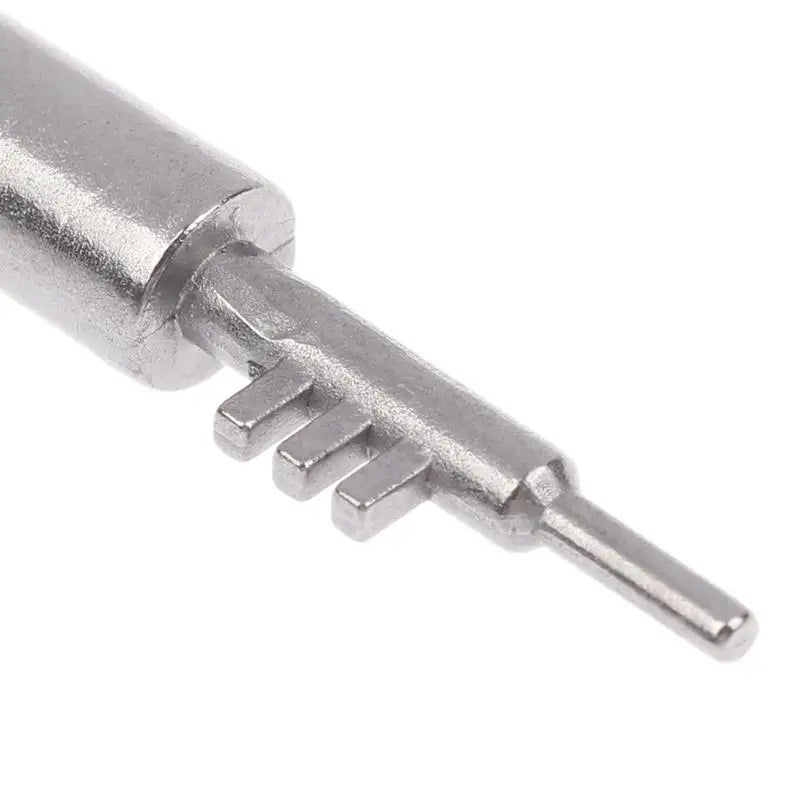 New Stainless Steel 3-Tooth Lock Key Blank Universal - Bathroom Door Keys Home Security Replacement Keys