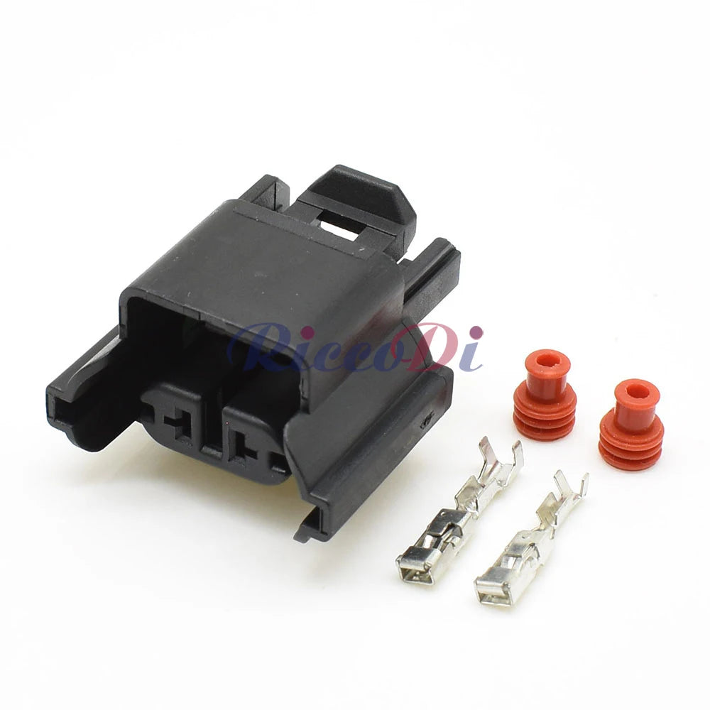DJ7029WA/WB-2.8-21 2-Pin Waterproof Fog Light Connector for VW Audi Passat OEM 3D0 941 165A