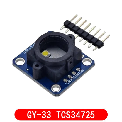 GY-31/GY-33 TCS34725 TCS3200 TCS230 Color Sensor Module for Arduino DC 3–5V