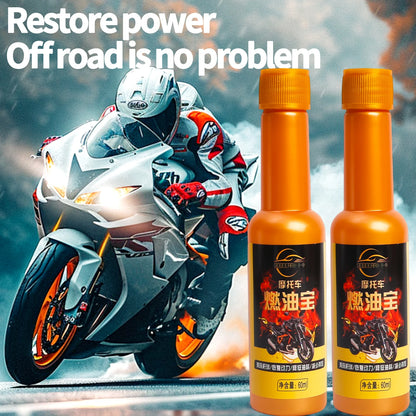 60ml Motorcycle Fuel Additive Electric Scooter Oil Tank Engine Carbon Removal Cleaning Agent Fuel Treasure Combustion Improver