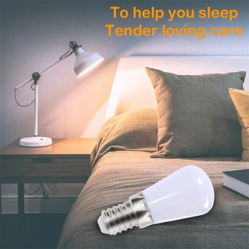 LED Refrigerator Light Bulb E12 E14 220V High Brightness