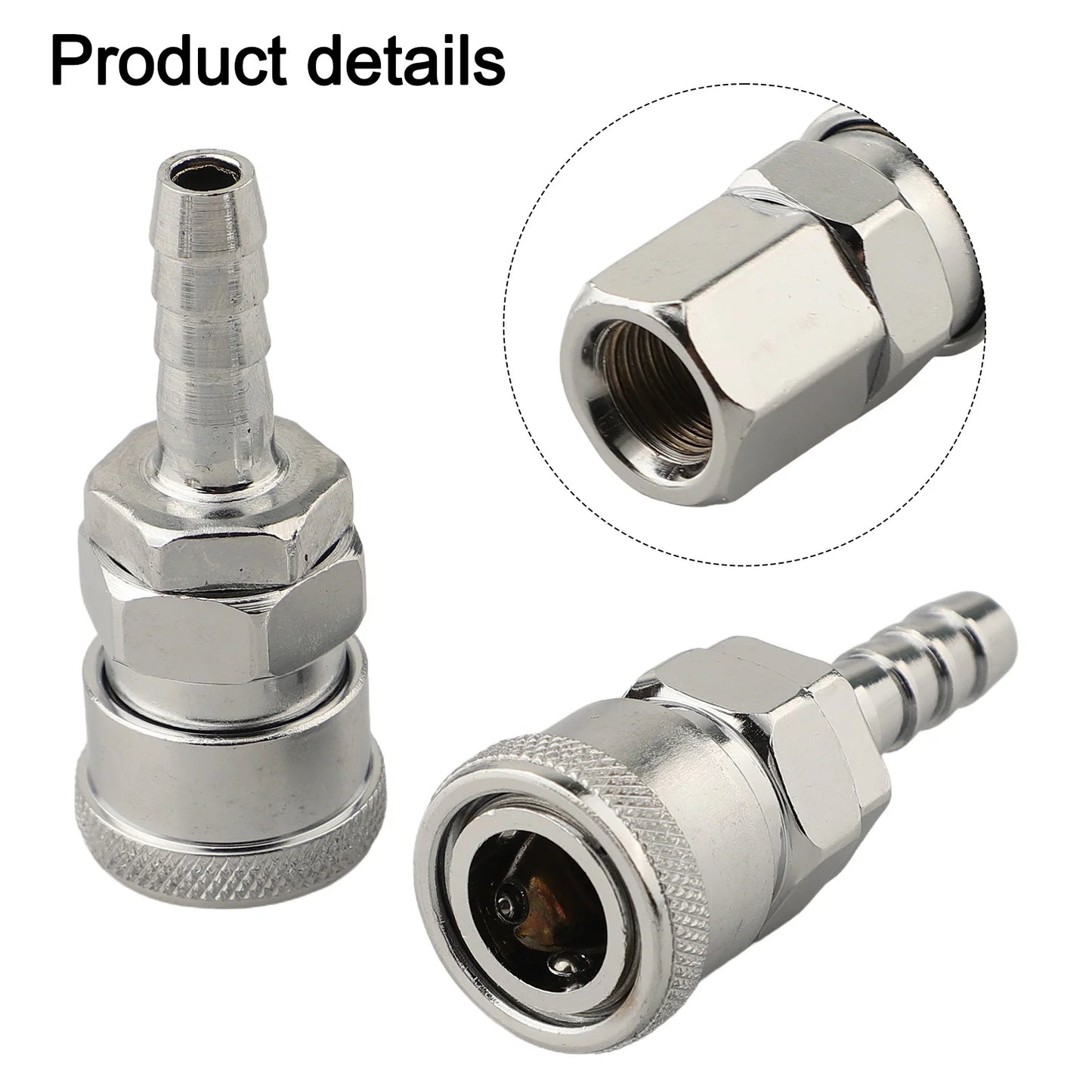 Air Compressor 1 4 For BSP Air Hose Fittings Push-in Insertion Temperature Resistance Anti-Rust Easy To Replace
