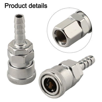 Air Compressor 1 4 For BSP Air Hose Fittings Push-in Insertion Temperature Resistance Anti-Rust Easy To Replace