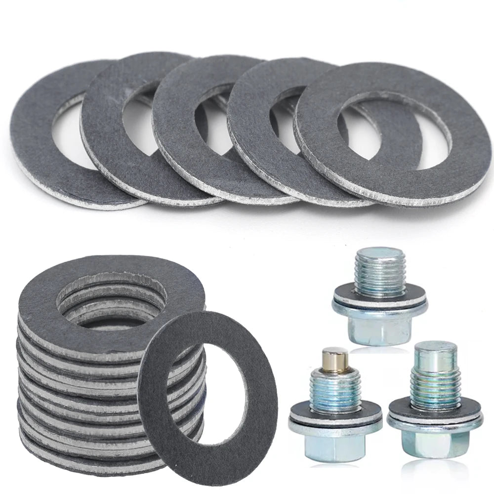 Toyota 90430-12031 Oil Drain Plug Gasket 12mm Aluminum Seal
