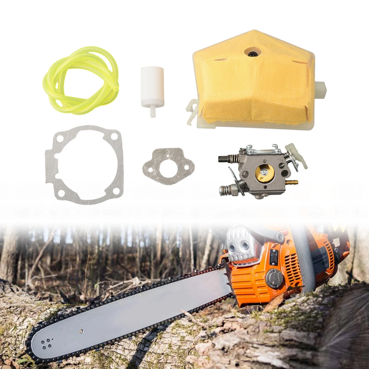 Outdoor Carburetor Engine Fittings Chainsaw Motor Parts Power Equipment Replacement For WT-170 For WT-170-1 61 50