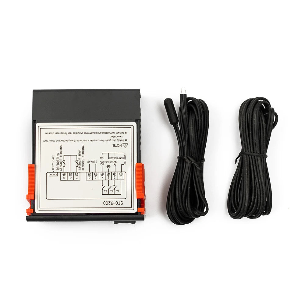 STC-9200 Temperature Controller With Refrigeration Defrost Fan Alarm Function And Two Sensor Instrument Tool For Industry Tool