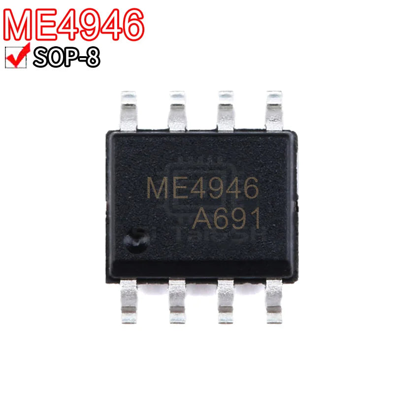 ME4894-G / ME4925 / ME4946 / ME4946A Synchronous Buck Converter IC — SOP-8, 95% Efficiency (10-Pack)