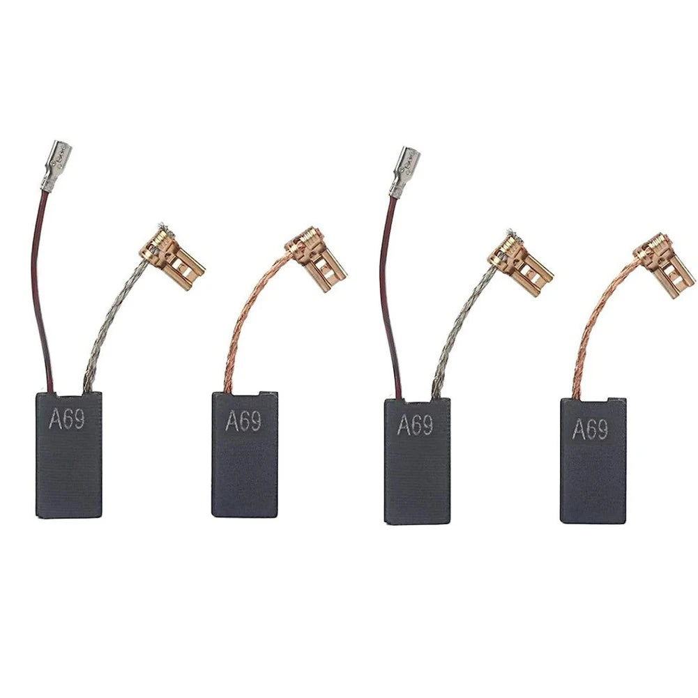 Long Lasting Carbon Brushes 1617014135 for Rotary Hammer For GBH540DE GSH 5CE GSH 5 E GBH745DE GBH745D Set of 4