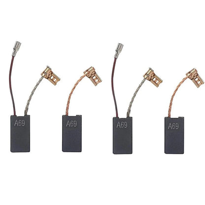 Long Lasting Carbon Brushes 1617014135 for Rotary Hammer For GBH540DE GSH 5CE GSH 5 E GBH745DE GBH745D Set of 4