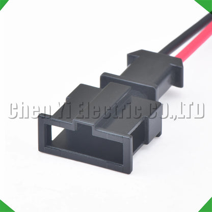 2 Pin Automobile License Light Door Light Connector Trunk Lights Horn Speaker Sensor Wire Harness Plug 3B0972712 1J0971972
