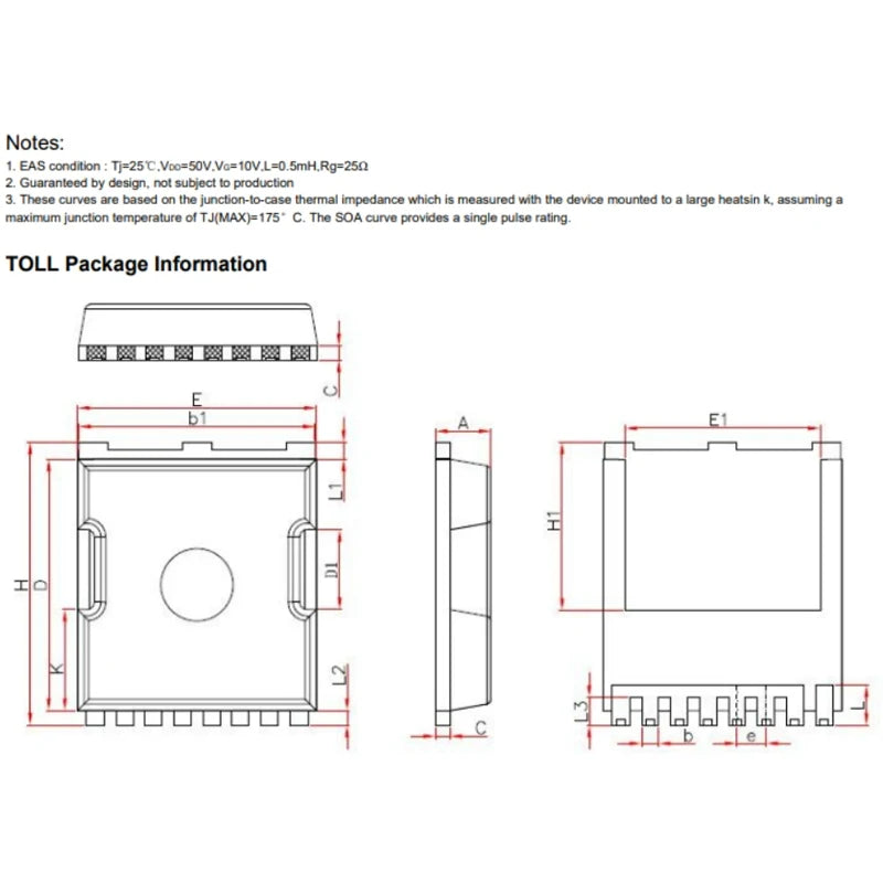 2PCS NCEP023N10LL TO-8 N-Channel 100V 300A Power MOSFET