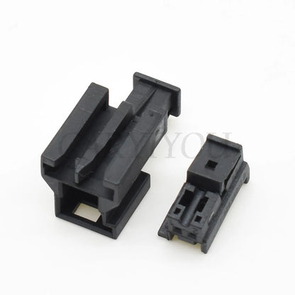Automotive 2 Way 0.6mm Series Unsealed Seat Ventilation Connector Plug Female Male
