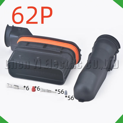 62 Pin Automotive Connectors Engine ECU DCU Computer Board Wire Harness Plug 1-1418883-1 2-1418883-1 for Volvo Trucks DH4 D13CT