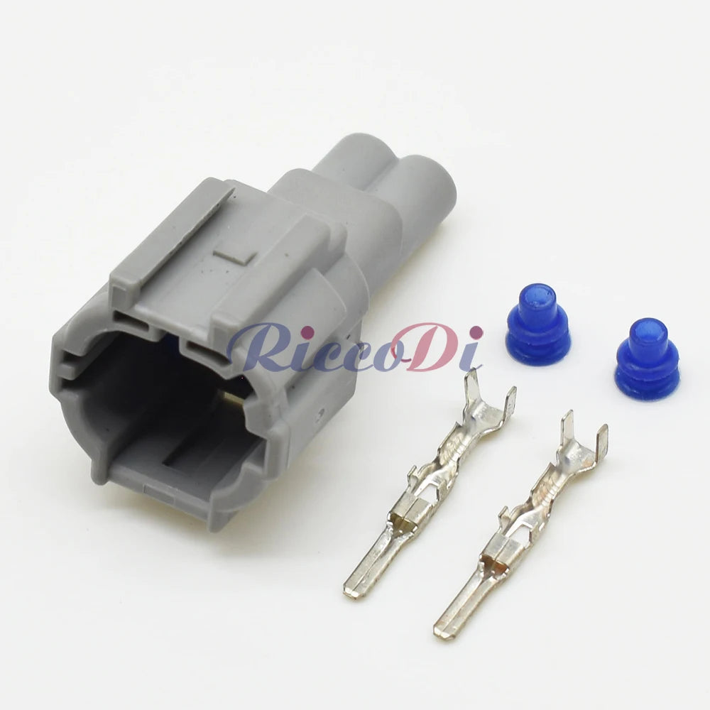 2 Pin Automotive Fog Light Wiring Plug Waterproof Female Male Electrical Connector Compatible with 6185-0867 6188-0554