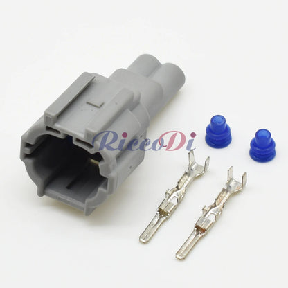 2 Pin Automotive Fog Light Wiring Plug Waterproof Female Male Electrical Connector Compatible with 6185-0867 6188-0554