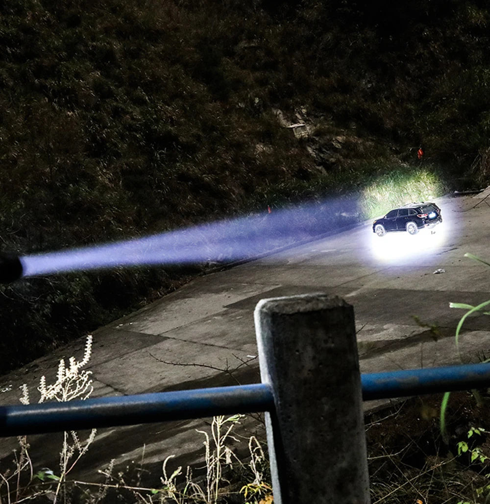 Super Bright Mini LED Flashlight USB Rechargeable Zoom Tactical Flashlight 3 Lighting Mode Outdoor Camping Fishing Torch