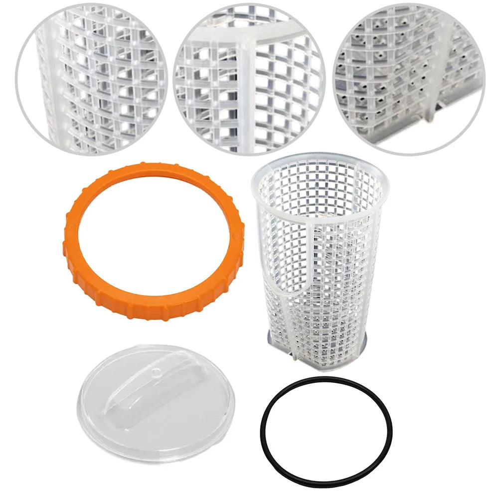 Sand Filter Pump Replacement Kit For Models 58486 58497 58499 With P07018 Nut P07019 Lid P6562ASS16 Basket P6563 Gasket