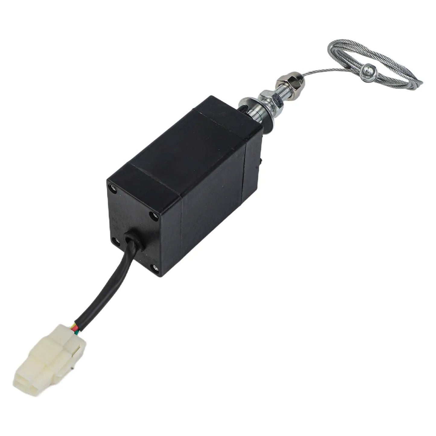 12V Electromagnetic Solenoid Engine Stop XHQ PT Valve for Electric Throttle Adjustment Compatible with Various Engines