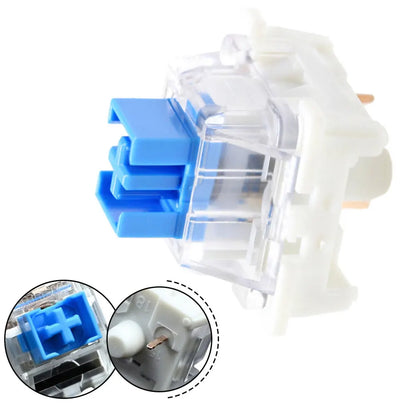 50 PCS Keyboard Switch Keyboard Clicker Key Replacement 3 Pin Tactile Switch Electrical Equipment & Supplies Parts