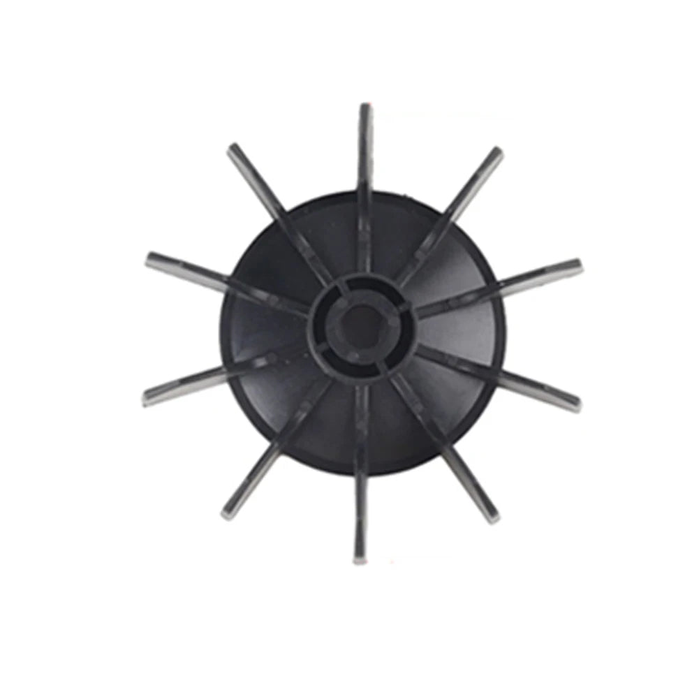 Plastic Replacement Fan Blade for Air Compressor Compatible with Direct Online Motor Features Low Noise and Stable Structure