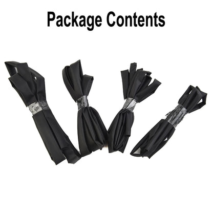Set of 4 Heat Shrink Tubes for Electrical Wiring Each 1 Meter Sizes 3mm 4mm 5mm 6mm Used for Insulation and Repair