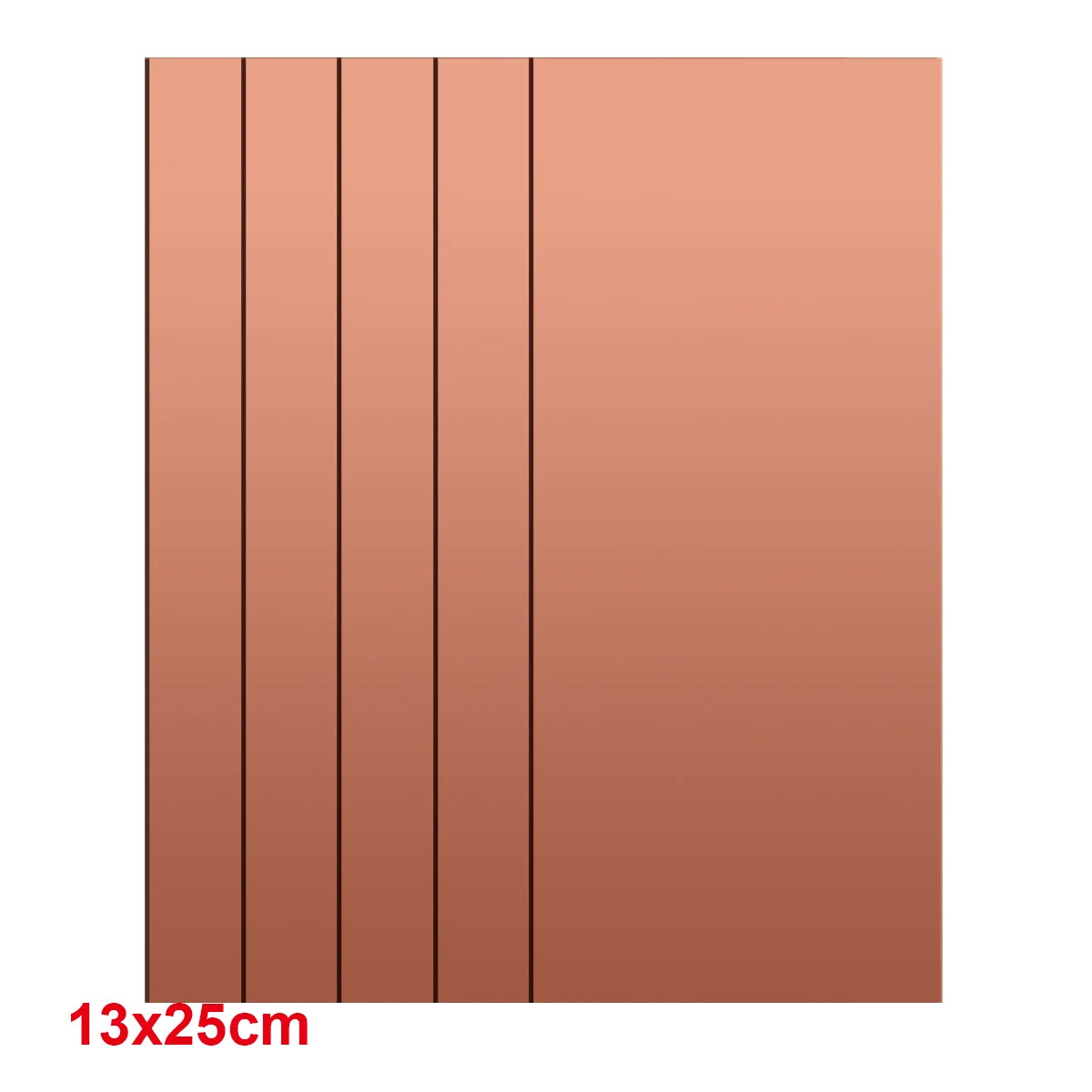 Single-Side Copper Clad PCB Board Kit 7x10, 10x15, 15x20, 20x30cm Universal DIY Laminate Circuit Board