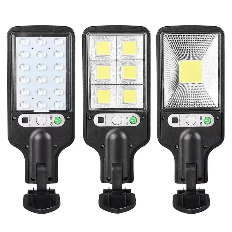 108COB Solar Street Lights Outdoor Waterproof Human Body Sensing Courtyard Garden Wall Household Lights Rural Road Wall Lights