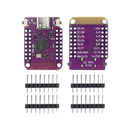 ESP32-S2 Mini WiFi Board 4MB Flash 2MB PSRAM Type-C USB Module Development Board for MicroPython IoT Projects
