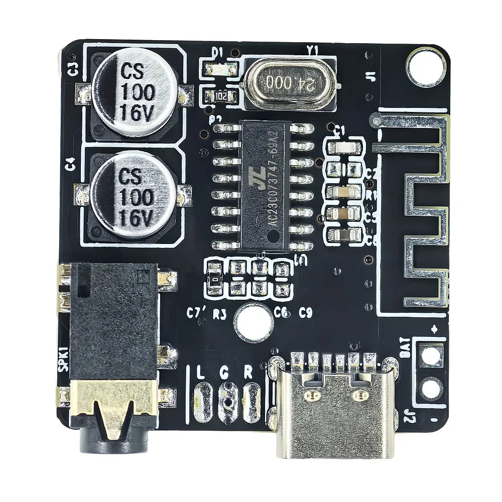 VHM-314 Bluetooth 5.0 Audio Receiver Board 3.7-5V Wireless Stereo MP3 Lossless Decoder XY-BT-Mini