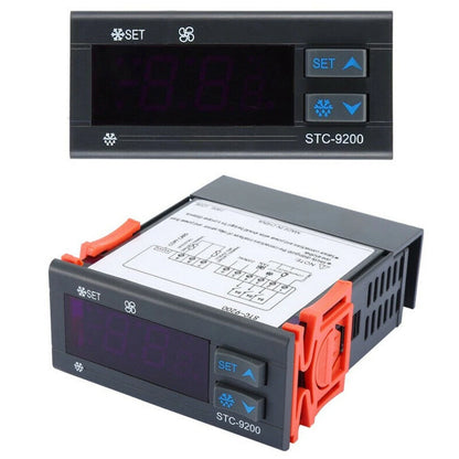 STC-9200 Temperature Controller With Refrigeration Defrost Fan Alarm Function And Two Sensor Instrument Tool For Industry Tool