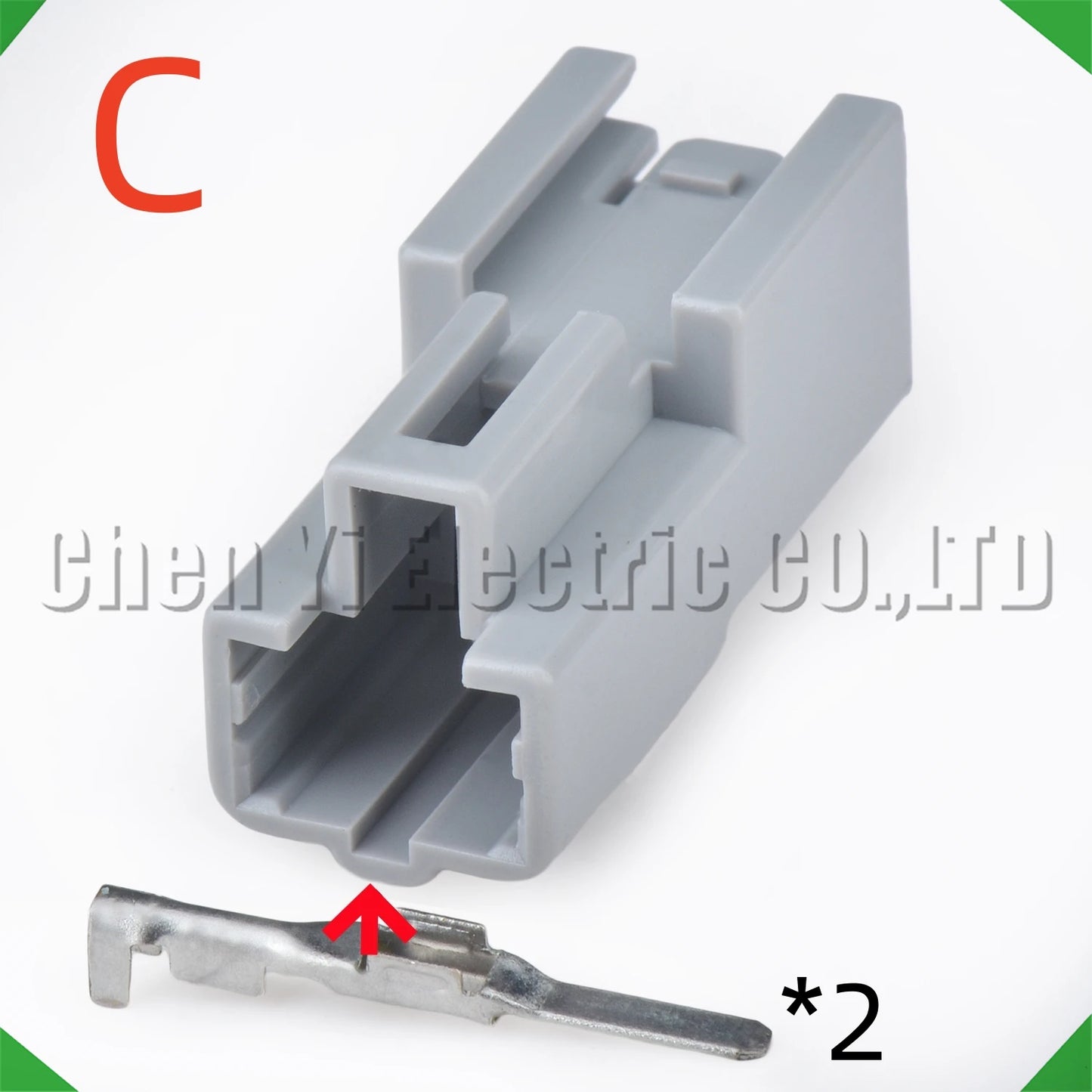 2 Pin Seat Light Horn Connector 7283-1020 90980-11724 90980-12B28 7189-3037