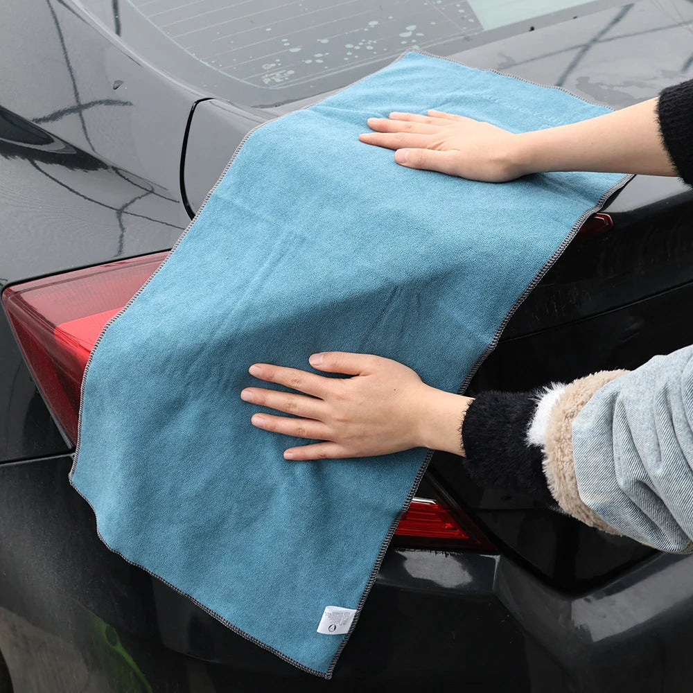 1PC High-end Microfiber Auto Wash Towel Car Cleaning Drying Cloth Hemming Auto Care Cloth Detailing Car Wash Towel Car Detailing