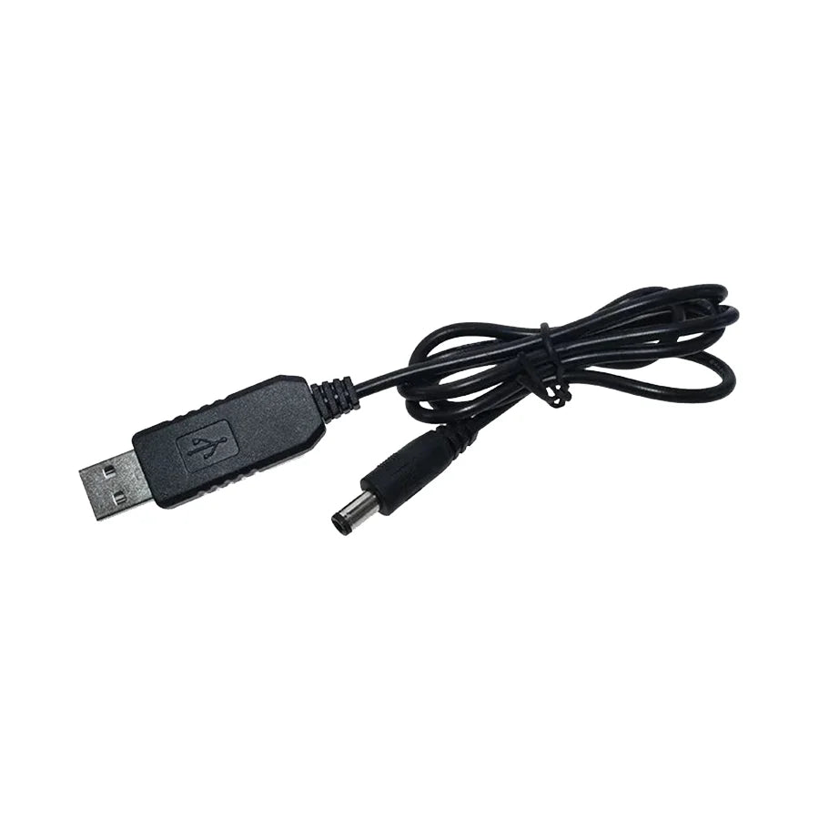 USB DC 5V to 9V/12V Step-Up Power Supply Module with 2.1x5.5mm Plug Adapter Cable