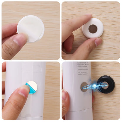 36/2pcs Strong Magnetic Hook Wall-mounted Hanging Anti-lost Magnet Remote Control Home Refrigerator Magnet Storage Rack Hooks