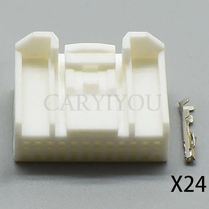 1376103-1 / 1473413-1 / 1318917-1 Automotive 24-Pin Rearview Mirror Connector — Male Female Unsealed Socket