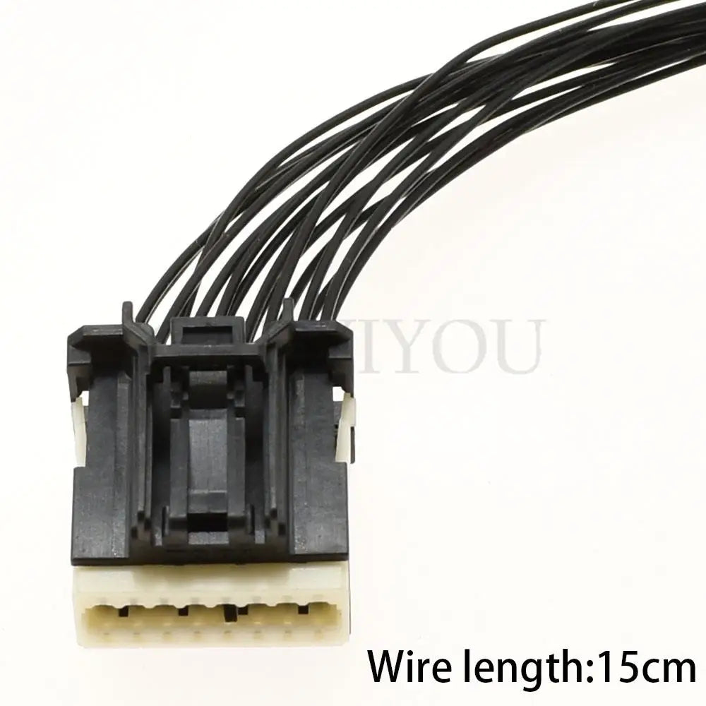 34729-0160 Automotive 6-Pin Electrical Wire Plug — Wiring Harness Cable Socket with Terminals | Male Female
