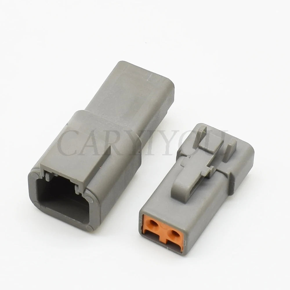 2 Pin 2.3mm DTP Series Waterproof Connector DJ70210Y-2.3-11/21 PA66 Male Female Automotive
