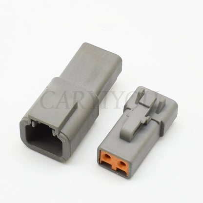 2 Pin 2.3mm DTP Series Waterproof Connector DJ70210Y-2.3-11/21 PA66 Male Female Automotive